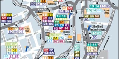 Mapa de Estocolmo ônibus 76 rota
