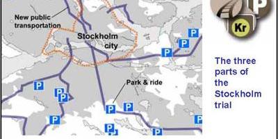 Mapa de Estocolmo estacionamento