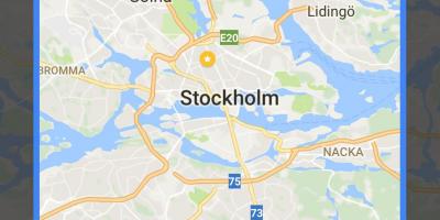 Offline mapa de Estocolmo