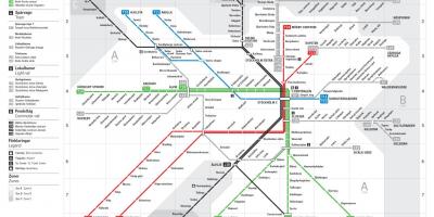 Mapa do sl metro